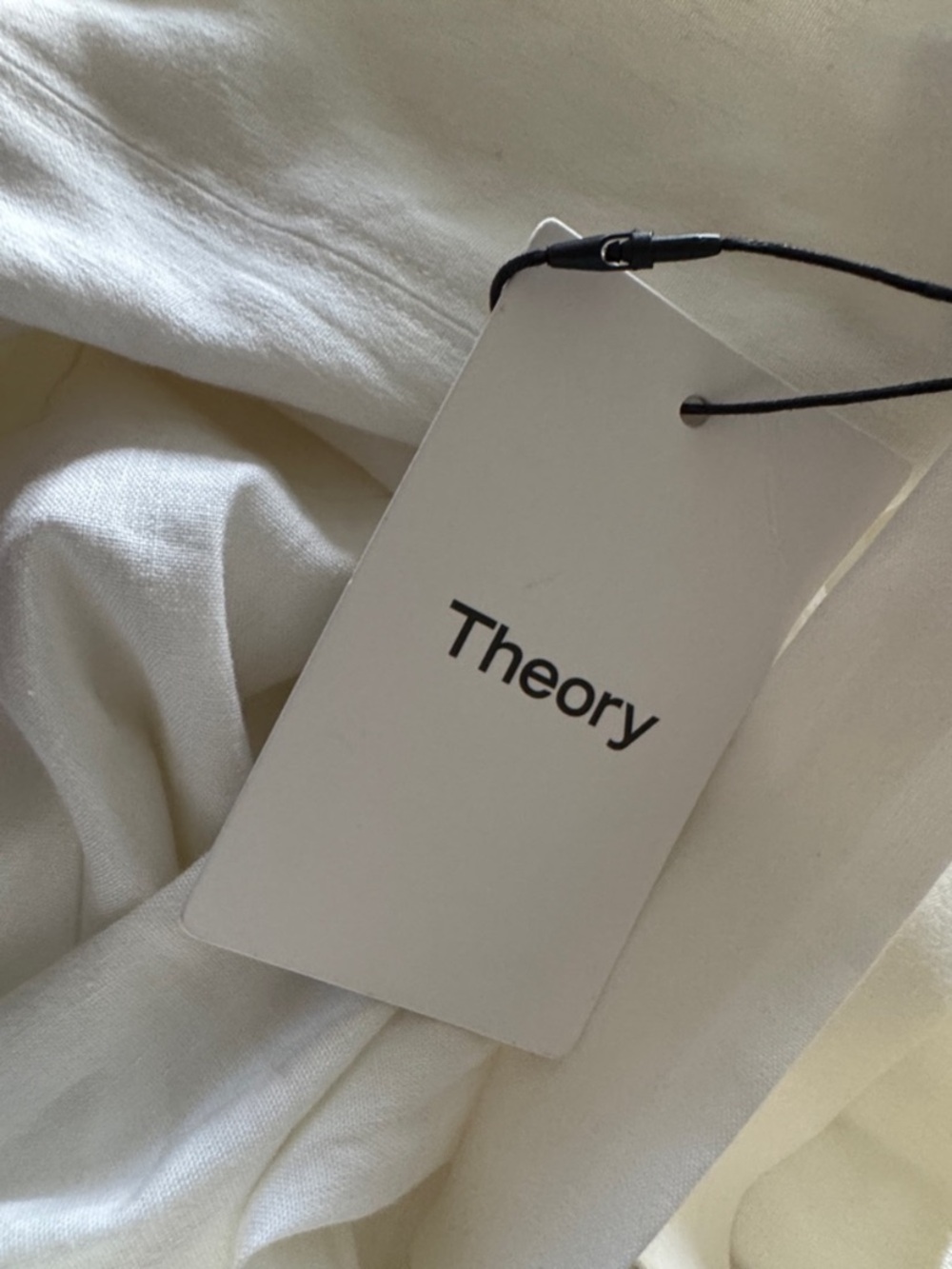 Theory White Maxi Halter Dress - Picture 4 of 4